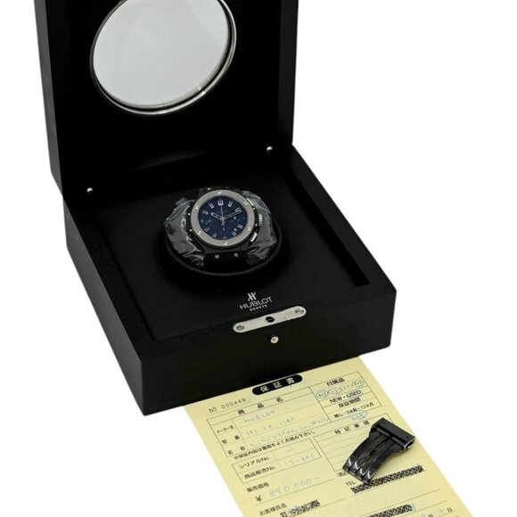 Hublot 44mm Big Bang Ice Evolution $18K MSRP Tungsten Black Dial- 301.CK.1140.RX - Picture 12 of 12